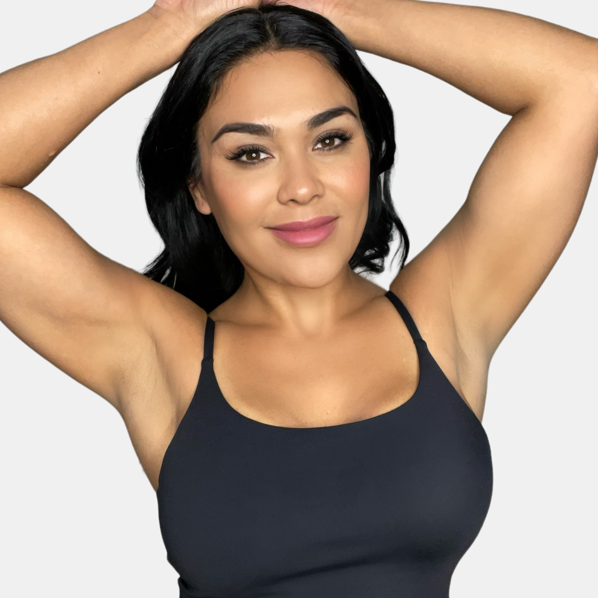 The Sports Bra - Sueded Onyx